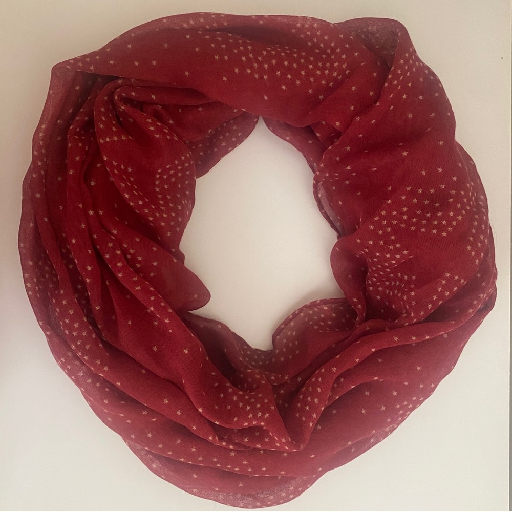 Fat Face Infinity Scarf Stars Print ⭐️